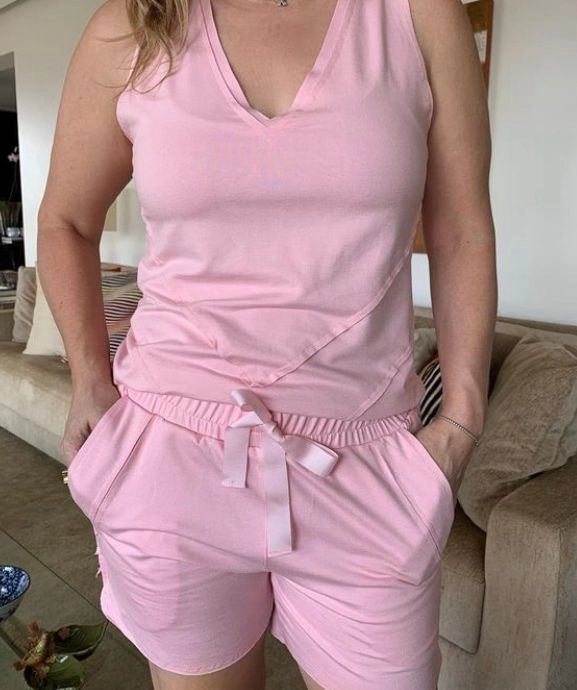 Conjunto Moletom Regata Rose